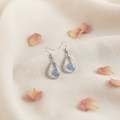Forget-me-not Teardrop Earrings
